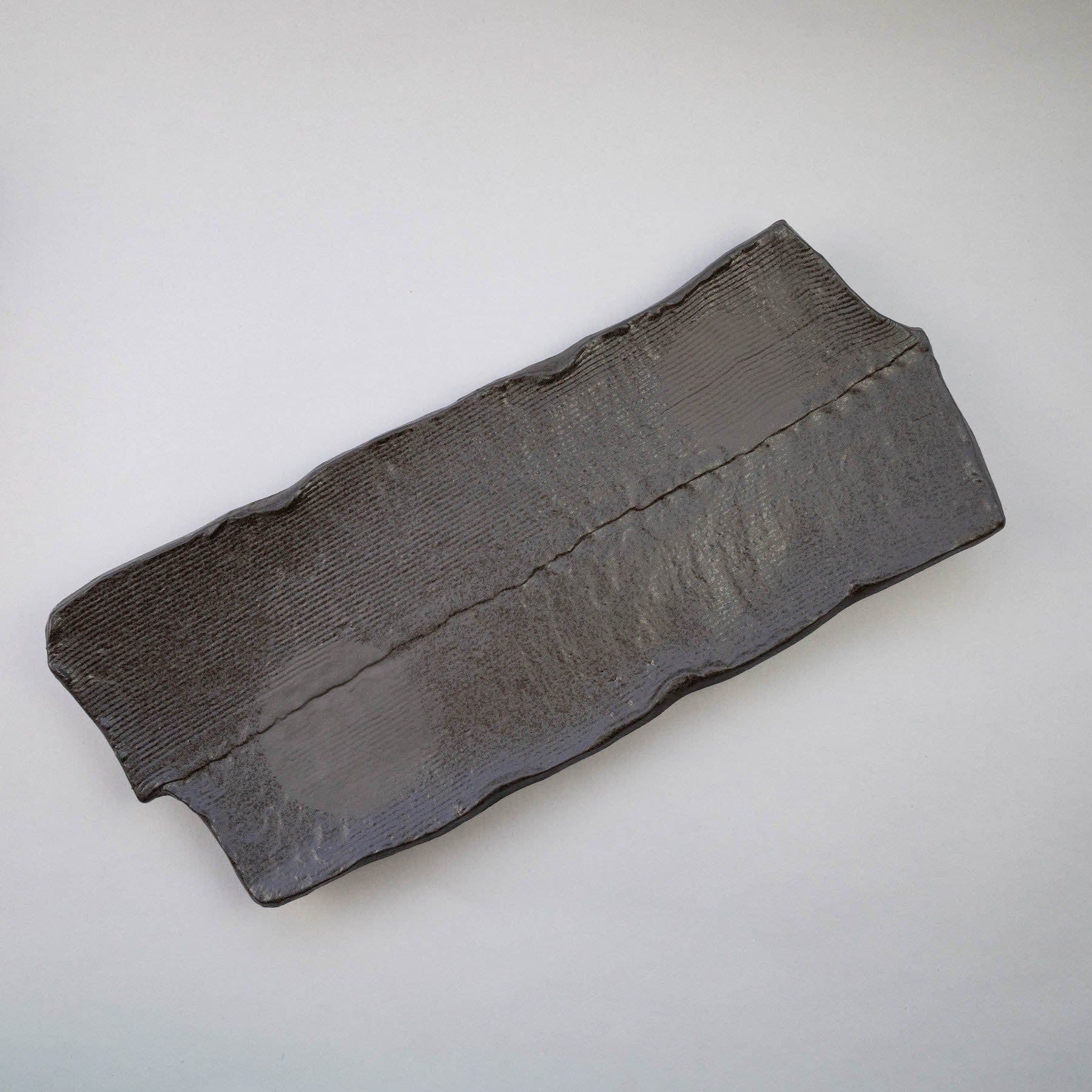 Tanka Charcoal 37cm Legged Plate